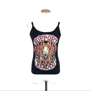 Support Berdoo Hell’s Angels Tank Top